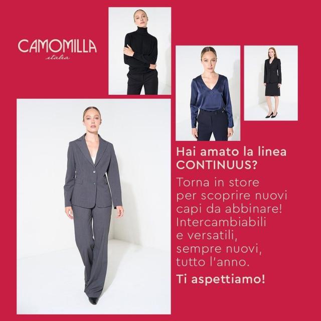 Linea CONTINUUS by Camomilla italia 