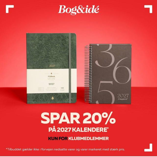 Kluntilbud - 20% på 2027 kalendere