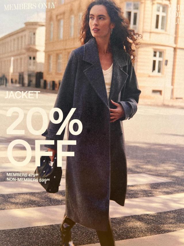 Spar 20% på din nye vinterfrakke 🤎🩶