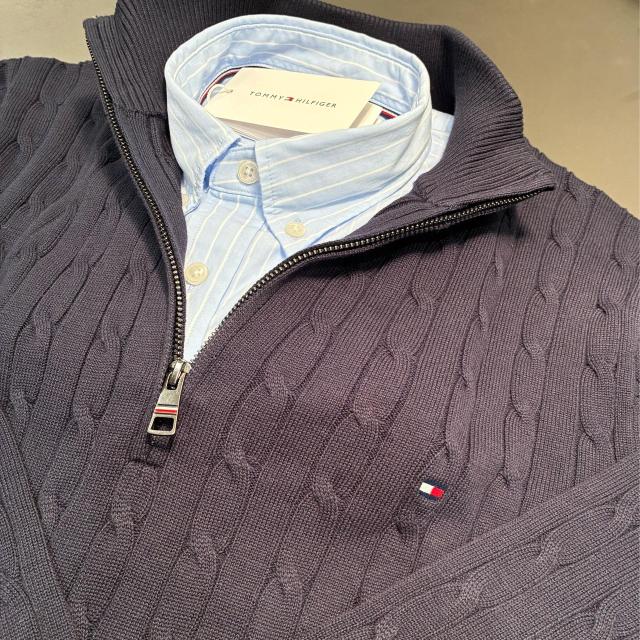 Tommy Hilfiger kabel m. Zip 1.199 skjorte 599.-