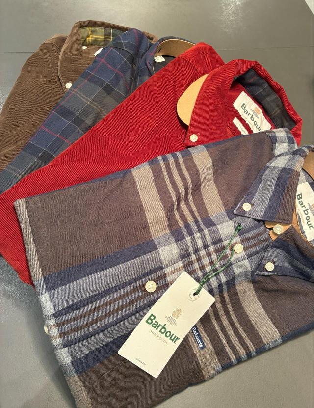 Barbour skjorter fra 799.-