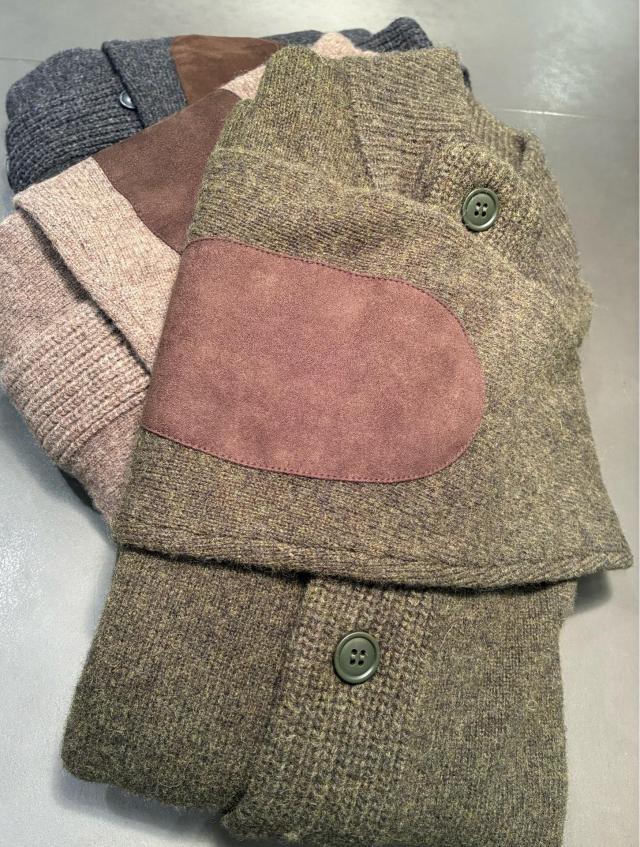 Barbour uldcardigan  m. zip & Knapper  1199.-