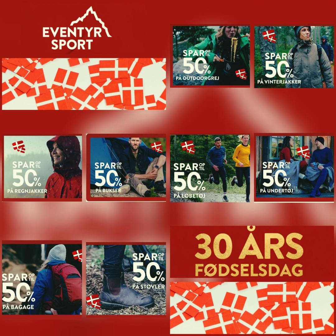 🎉 FØDSELSDAGSFEST HOS EVENTYRSPORT 🎉