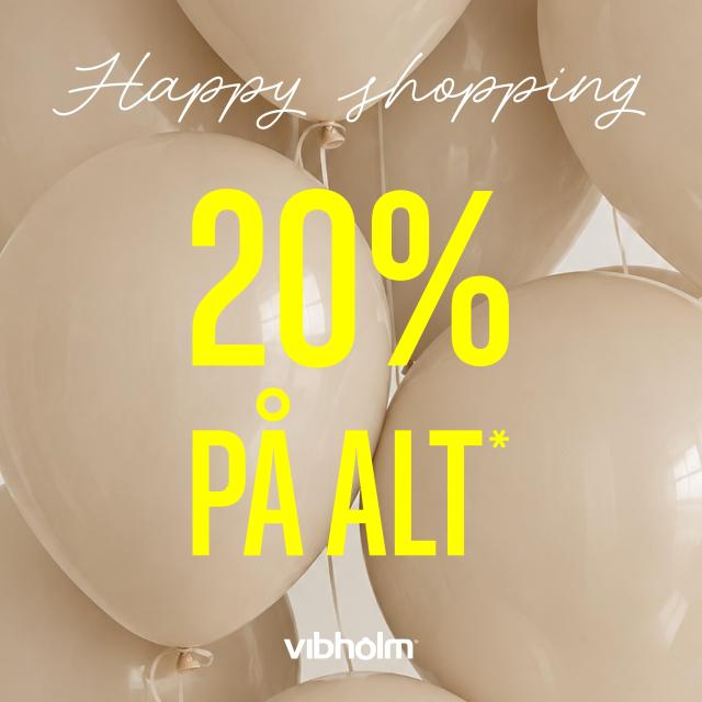 ✨HAPPY SHOPPING - SPAR 20% PÅ ALT*✨