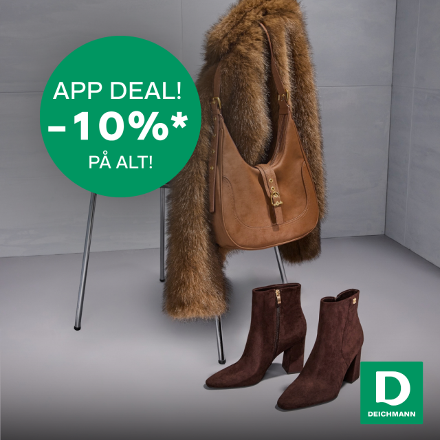 💚APP DEAL - Spar -10% på alt!