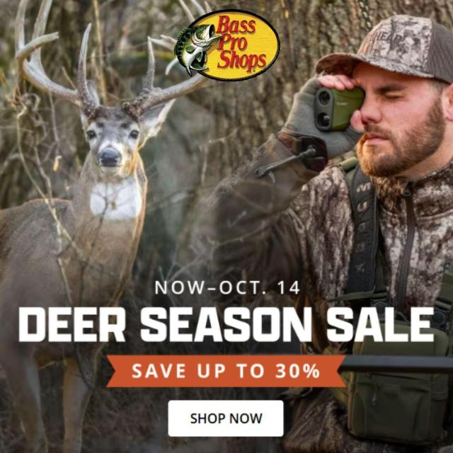 Deer Season Sale