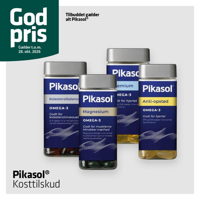 Godt tilbud til dit kolesterolniveau