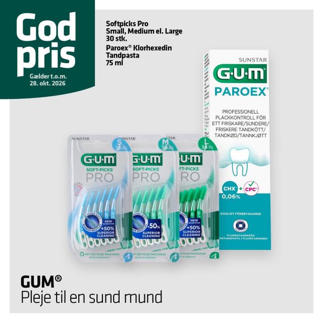 Godt tilbud til dit tandkød