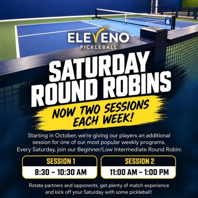 Saturday Round Robins