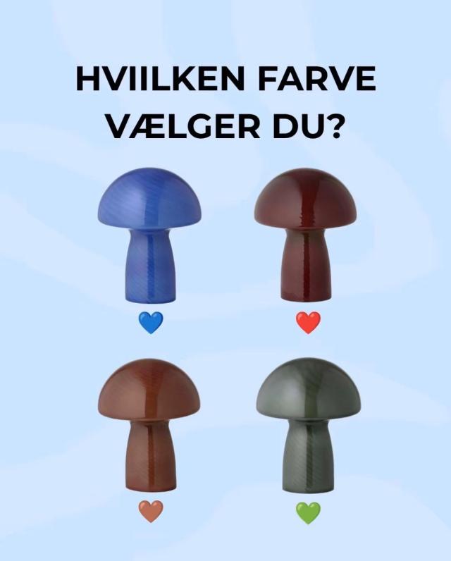 Mushroom lampe