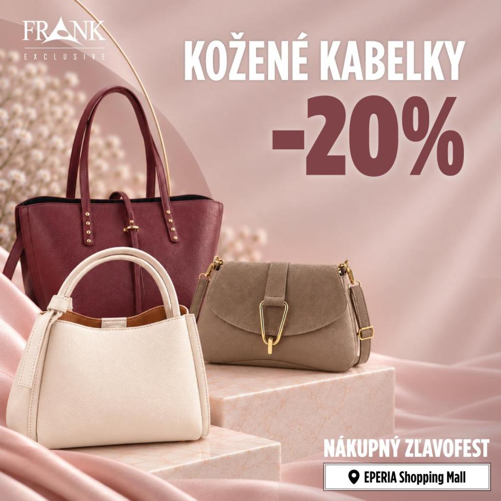 KOŽENÉ KABELKY – 20 %