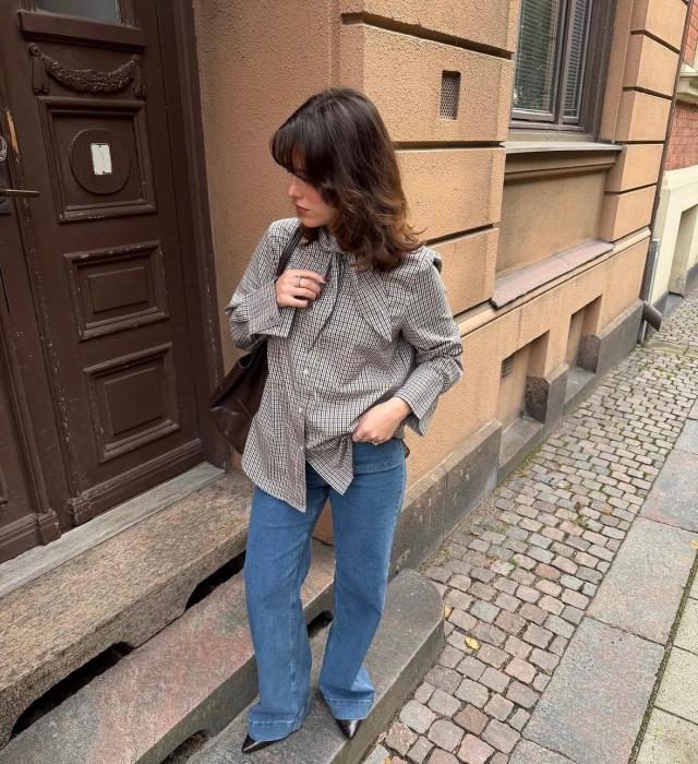 Skjorte med ekstra detalje 🤎