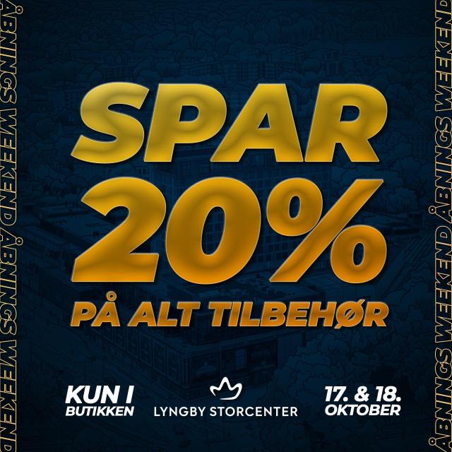20% på mapper, sleeves og akryl
