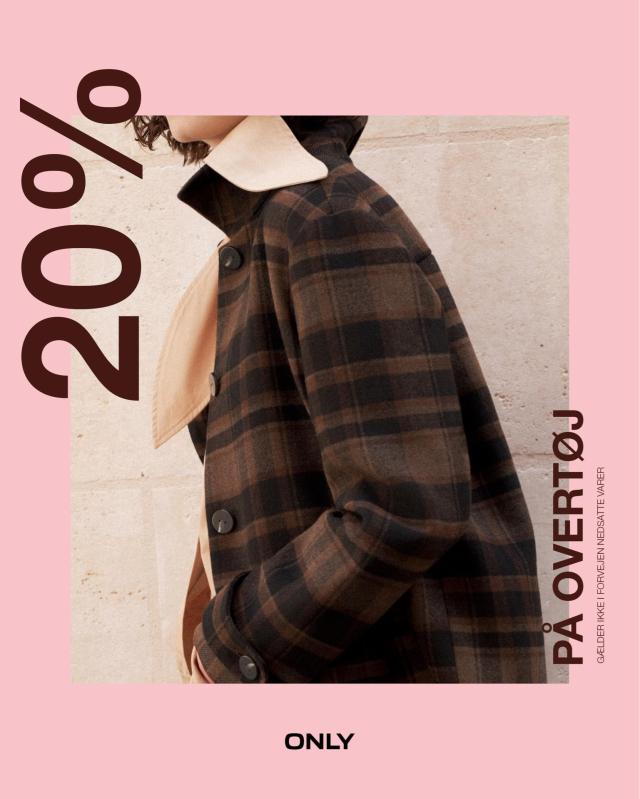 20% PÅ OVERTØJ 🍂