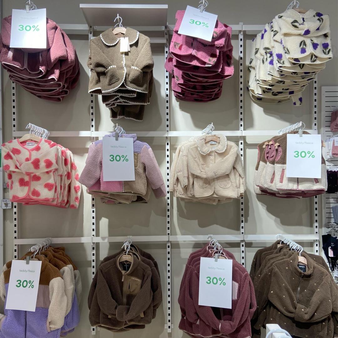 30% på alt teddy