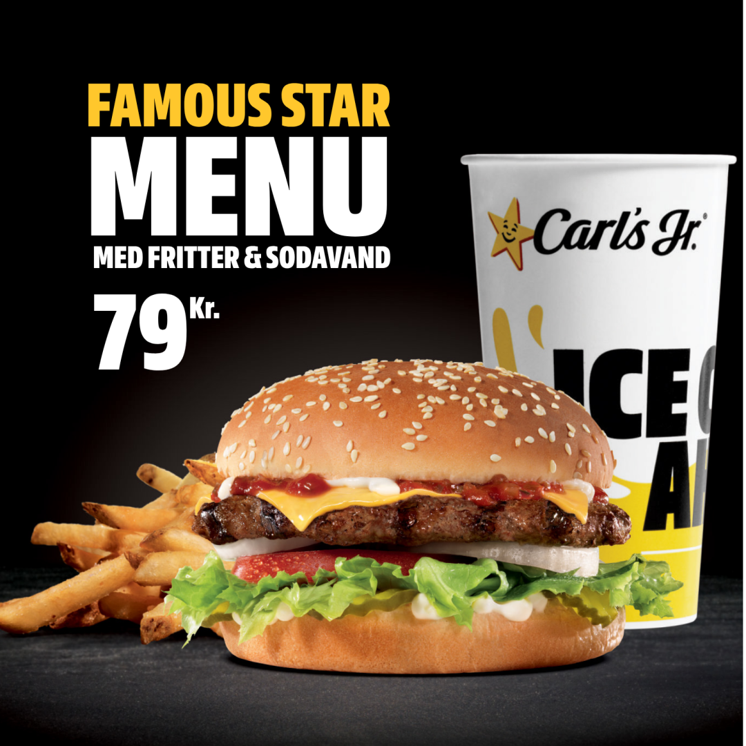 Famous Star menu 79 kr.