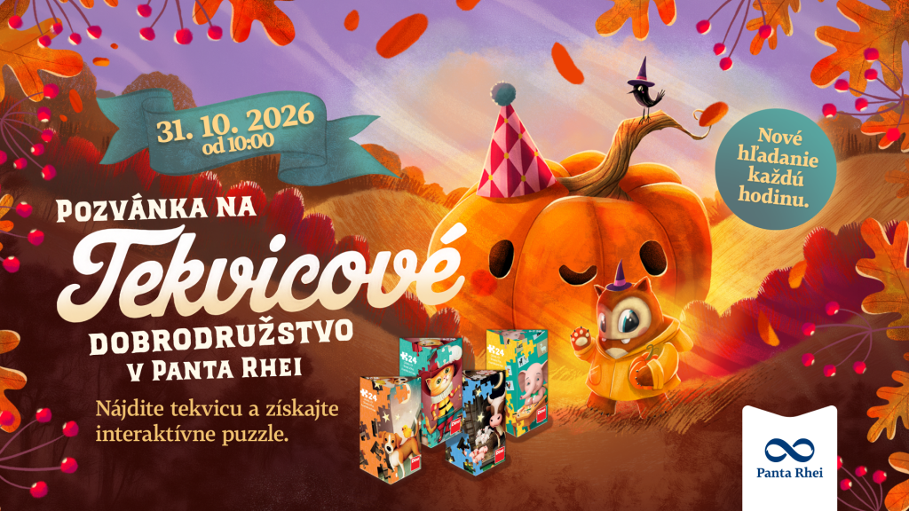 Pozvánka na Tekvicové dobrodružstvo v Panta Rhei