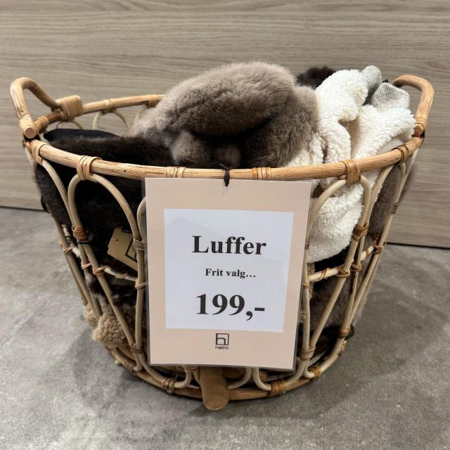 Luffer til kun 199,- ❄️🫶🏼🤍