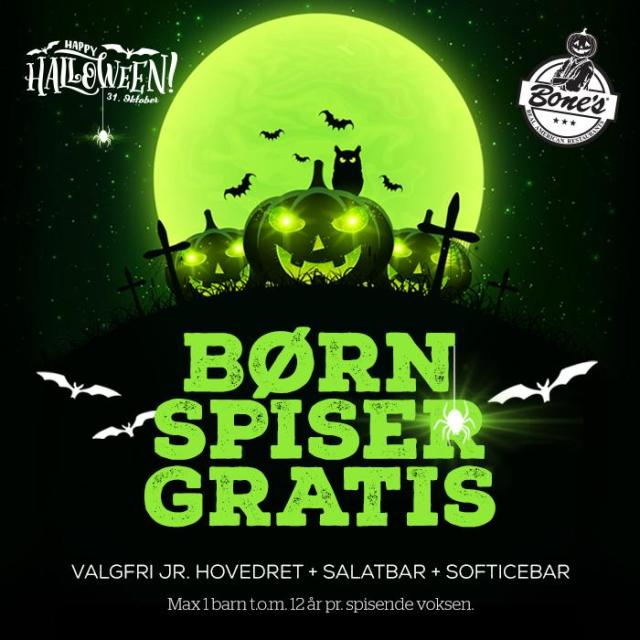 HALLOWEEN PÅ BONE'S 👻