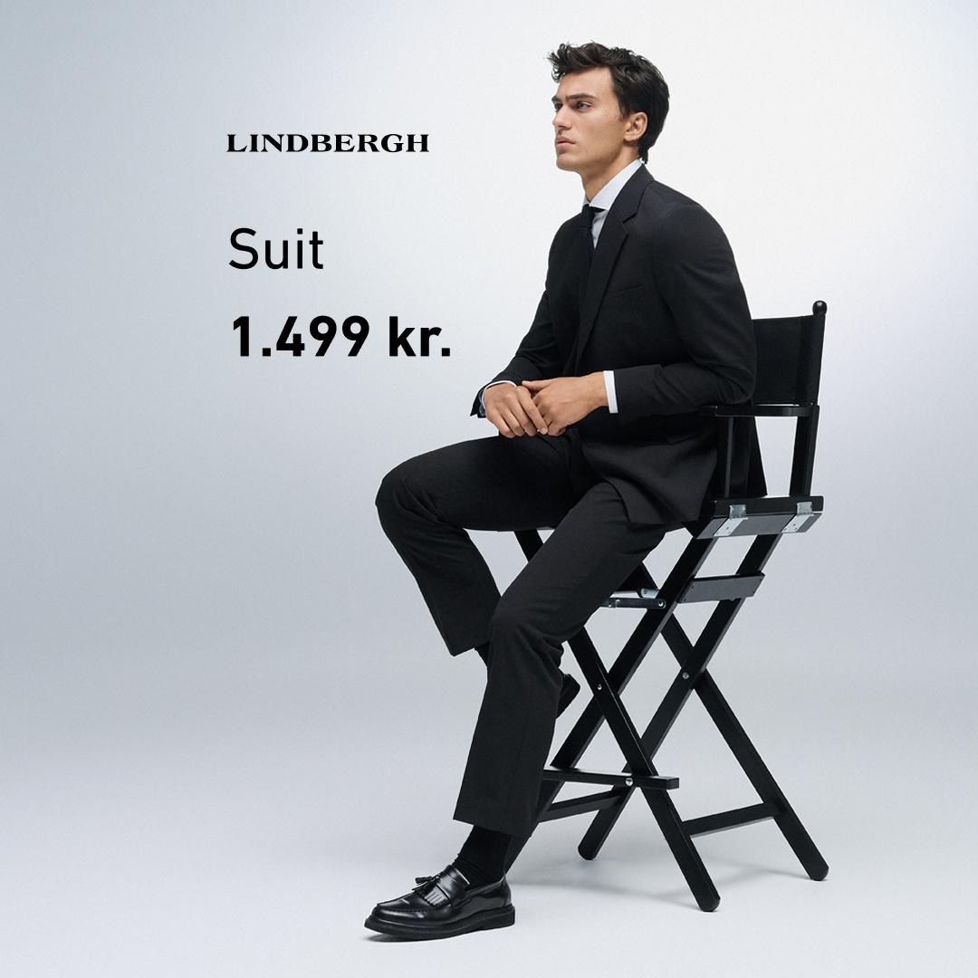 Lindbergh jakkesæt 1499,-