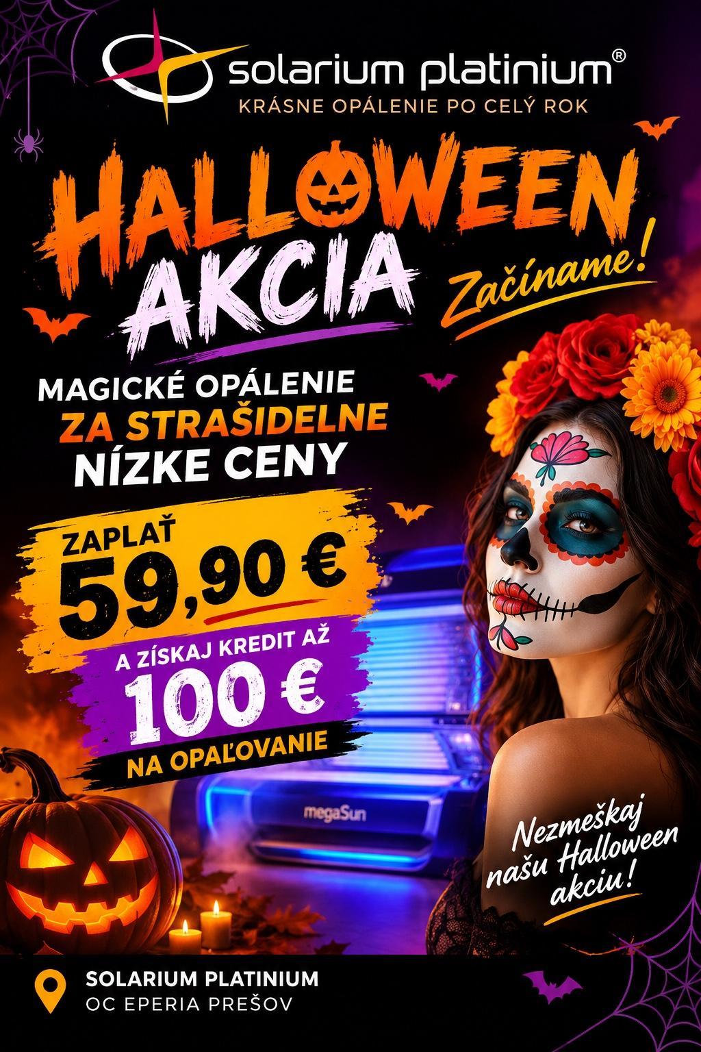 Halloween   v Soláriu Platinium