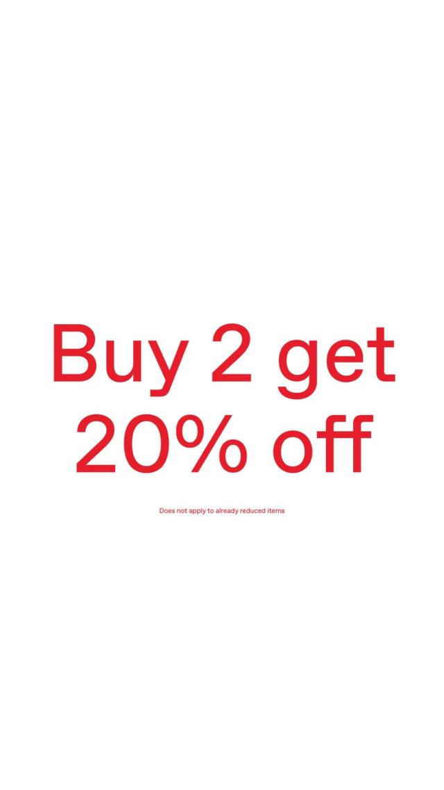😍KØB 2 OG FÅ -20%😍