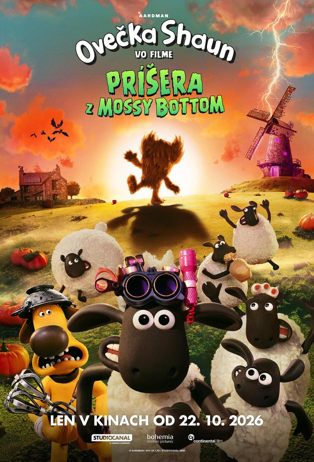 Ovečka Shaun vo filme: Príšera z Mossy Bottom